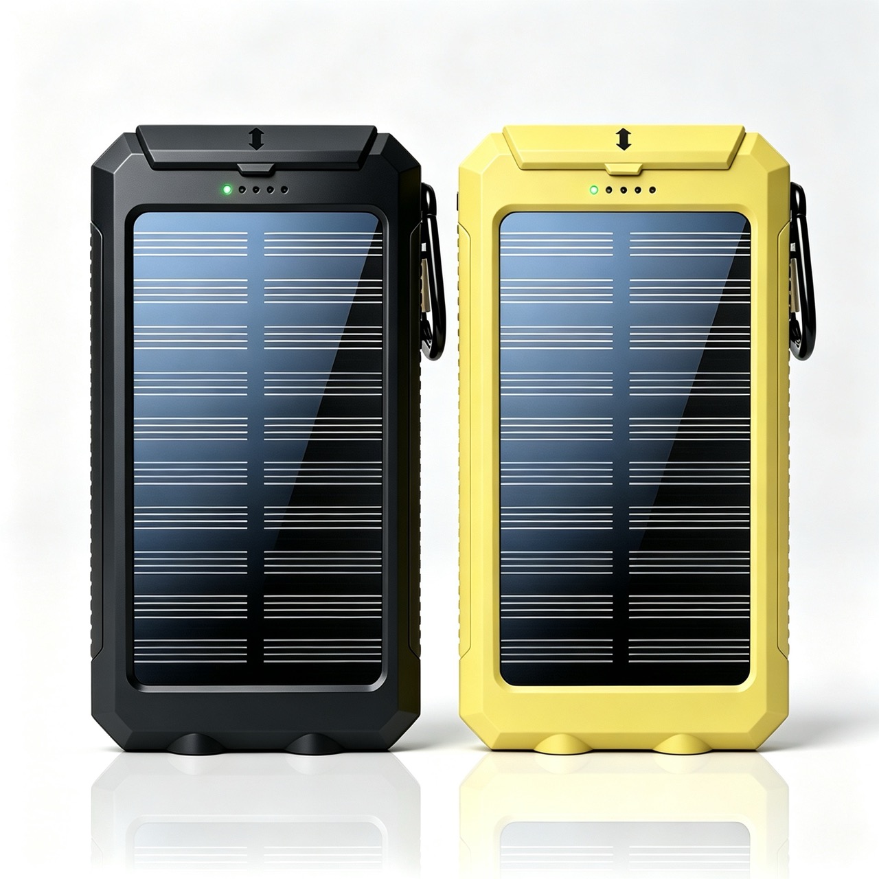 2 pezzi Power Bank Solare 20000Mah, Caricatore Solare Portatile…