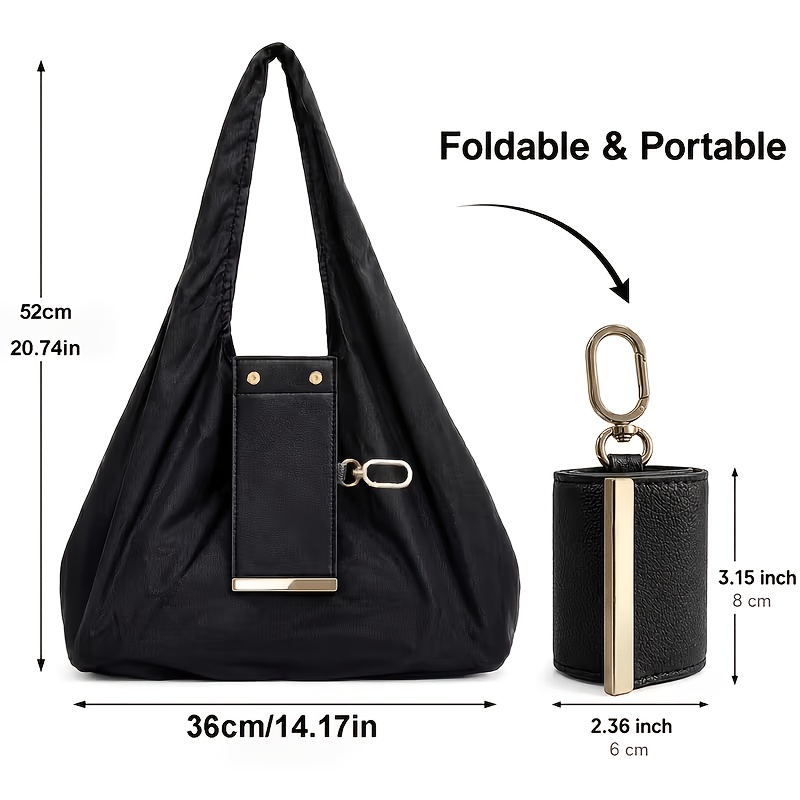 Borsa tote da donna, borsa per la spesa pieghevole con…