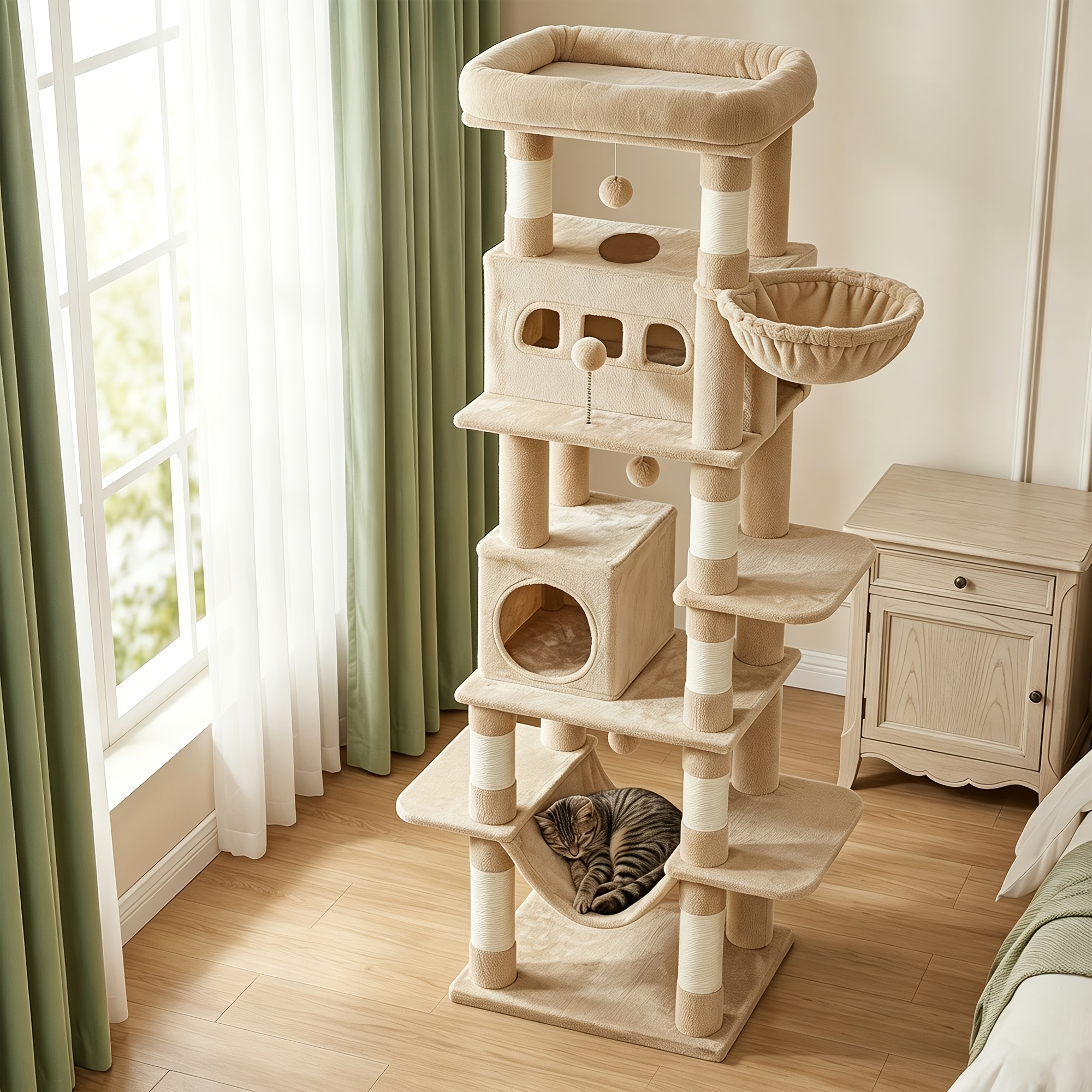 Torre per gatti XXL grande adatta a gatti di grossa taglia e…