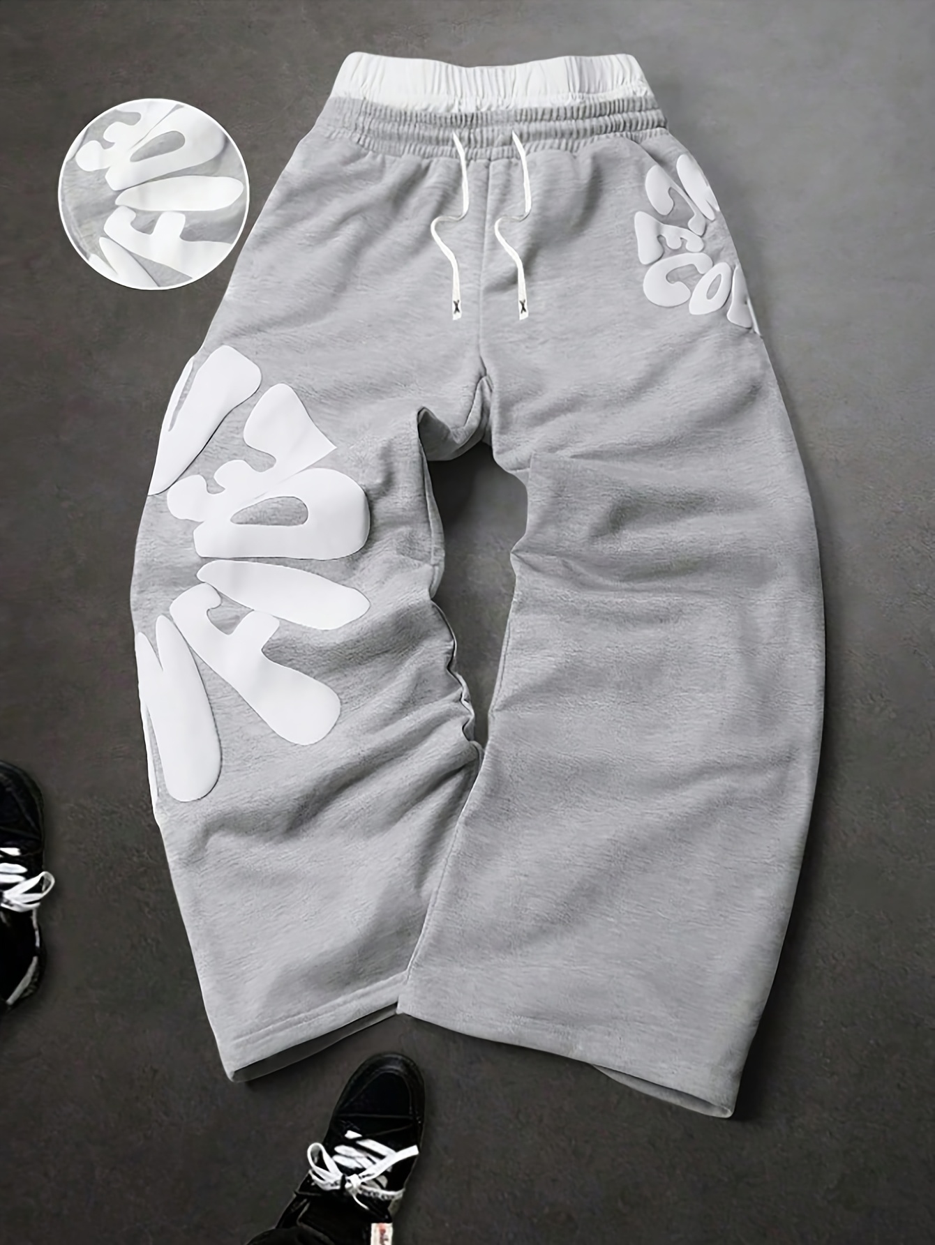 Pantaloni della tuta casual a vita con coulisse e vestibilità…
