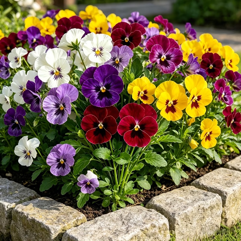 20 pezzi Fiori Artificiali da Esterno con Colori Naturali e…