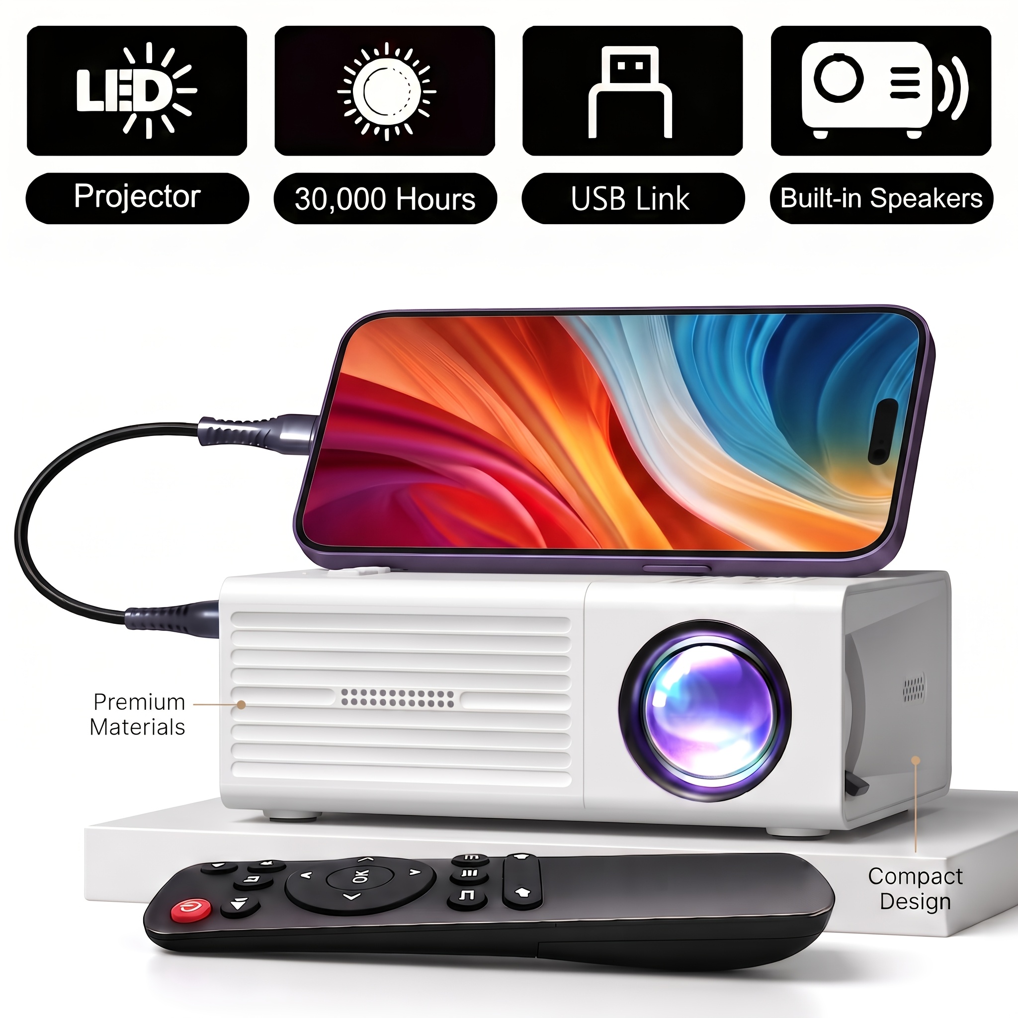 Proiettore Home Theater, Autunno, Regali di Halloween, Regali di…