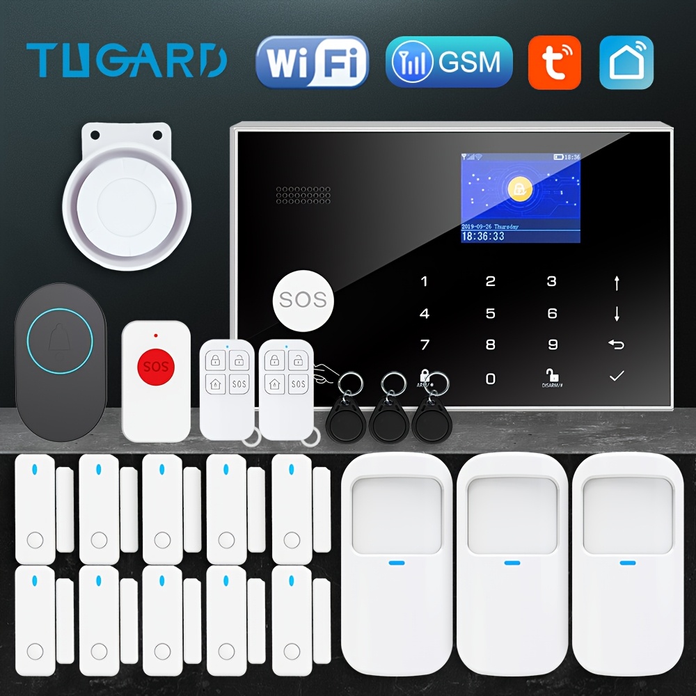 TUGARD Tuya Wifi+Gsm Sistema di Allarme di Sicurezza Domestica…