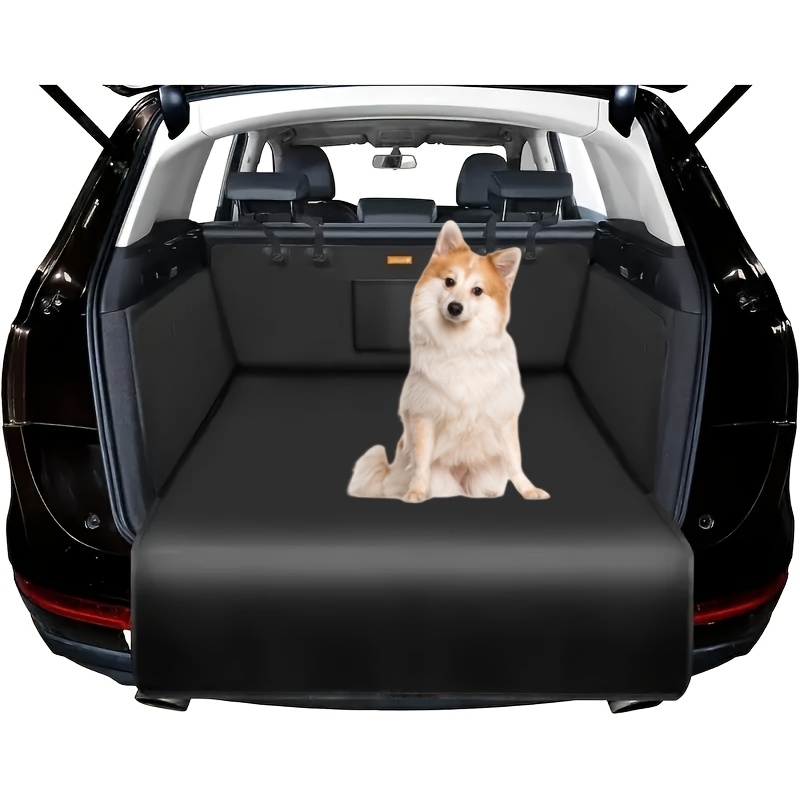 Copertura Cargo per Cani Auto in Tessuto Nero - Antiscivolo…