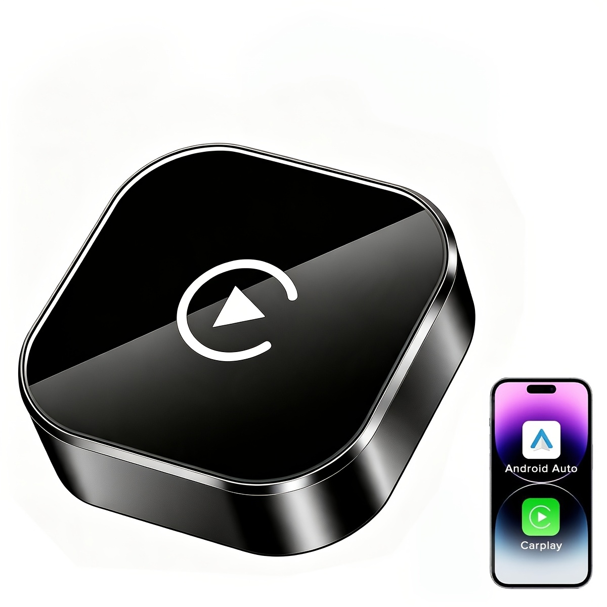 Adattatore Wireless per CarPlay e Android Auto, Dongle CarPlay…