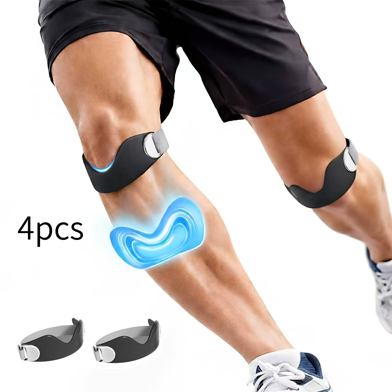 Fascia di supporto per tendine rotulee, stabilizzatore unisex…