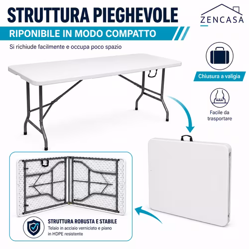 SunWaves Tavolo Pieghevole Portatile salvaspazio | Tavolo…