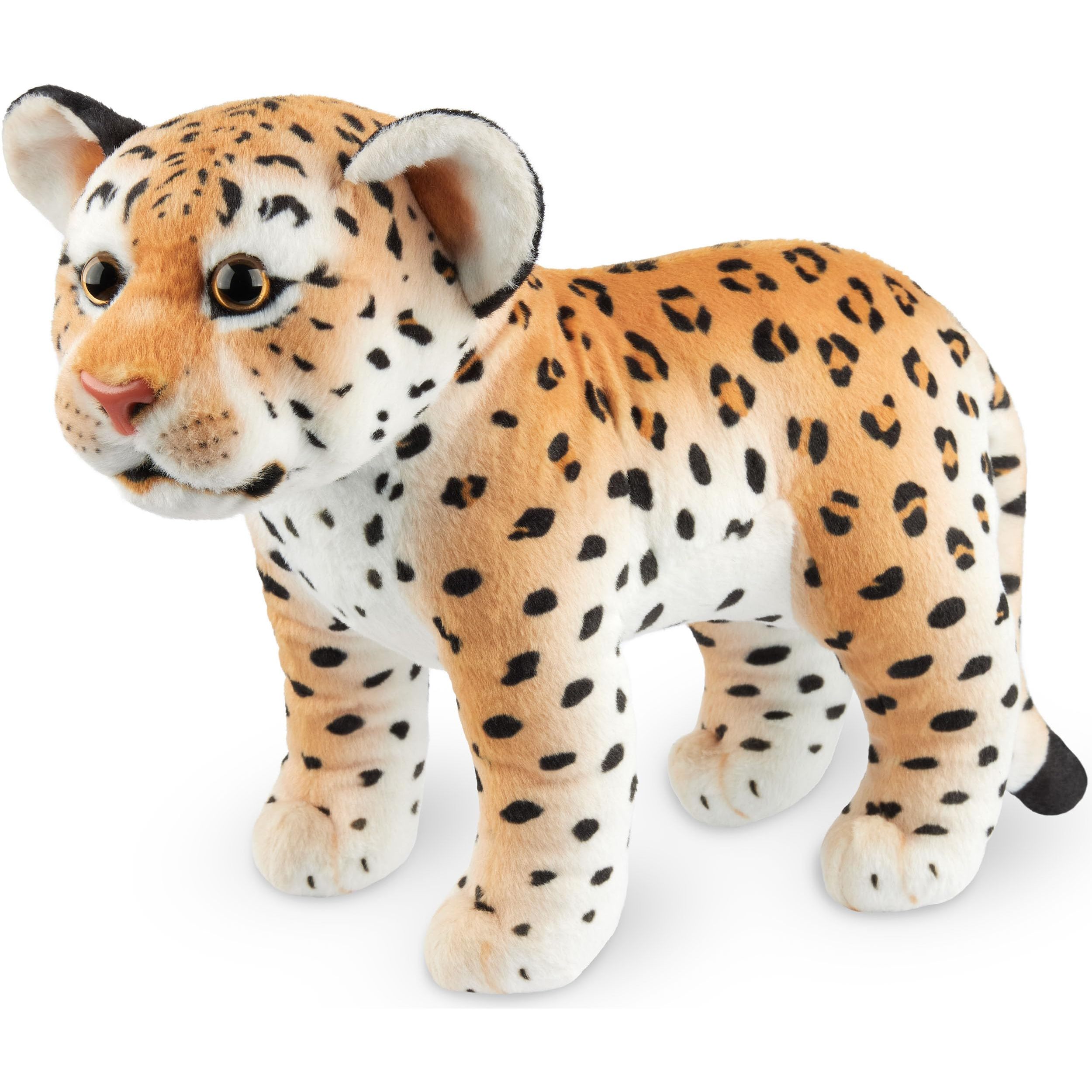 BRUBAKER Leopardo Peluche - 30 cm Animale in Tessuto - Gatto…