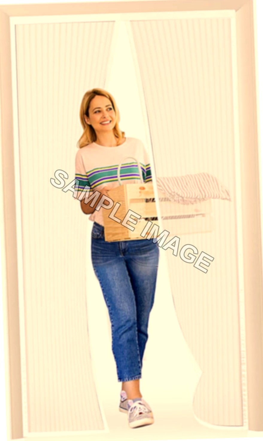 Zanzariera Magnetica 130x220 cm per Porte