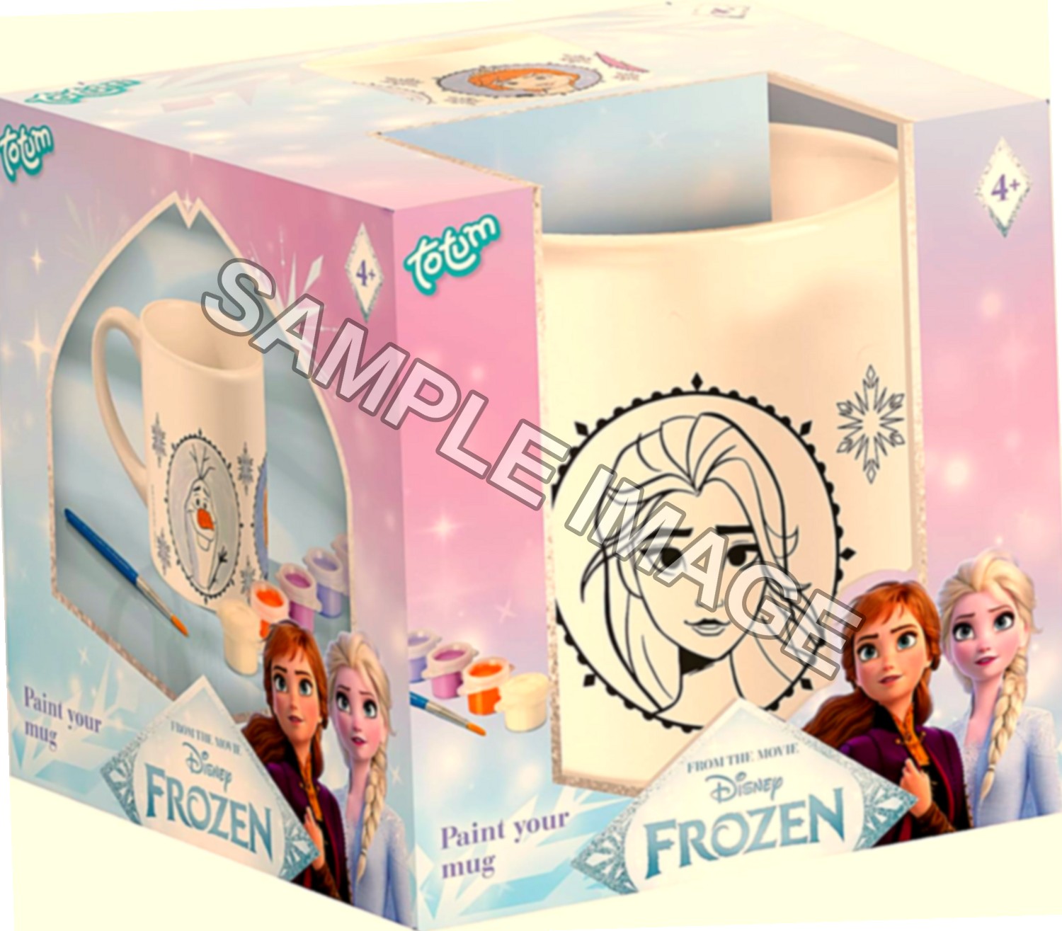 Totum Disney Frozen II Tazza da colorare