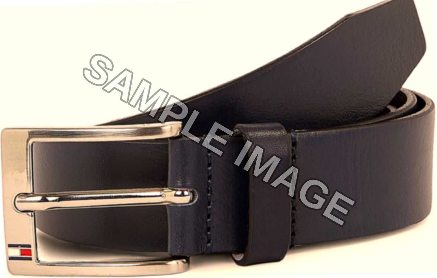 Tommy Hilfiger Uomo Cintura New Aly Belt Cintura in Pelle