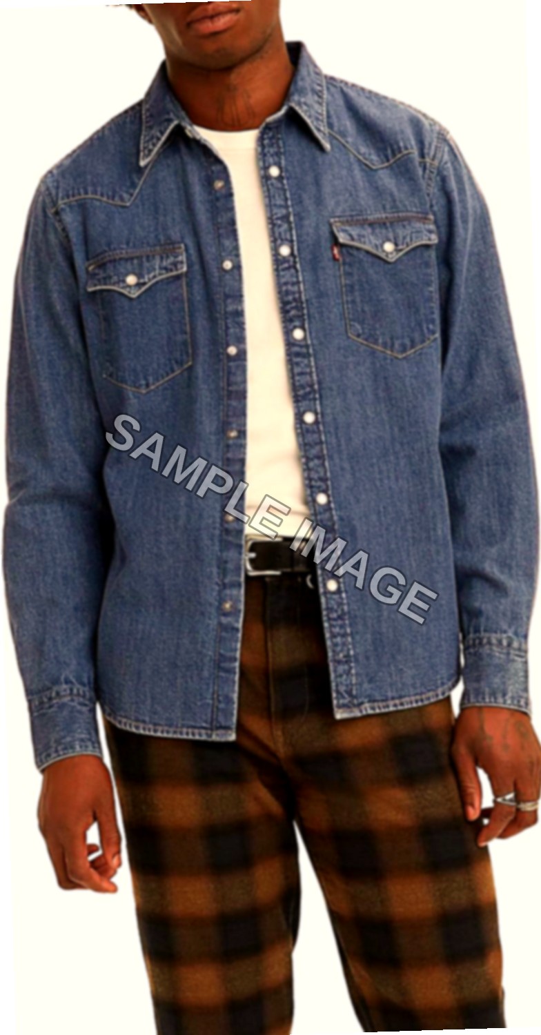 Levi's Barstow Western Standard, Camicia in Denim Uomo