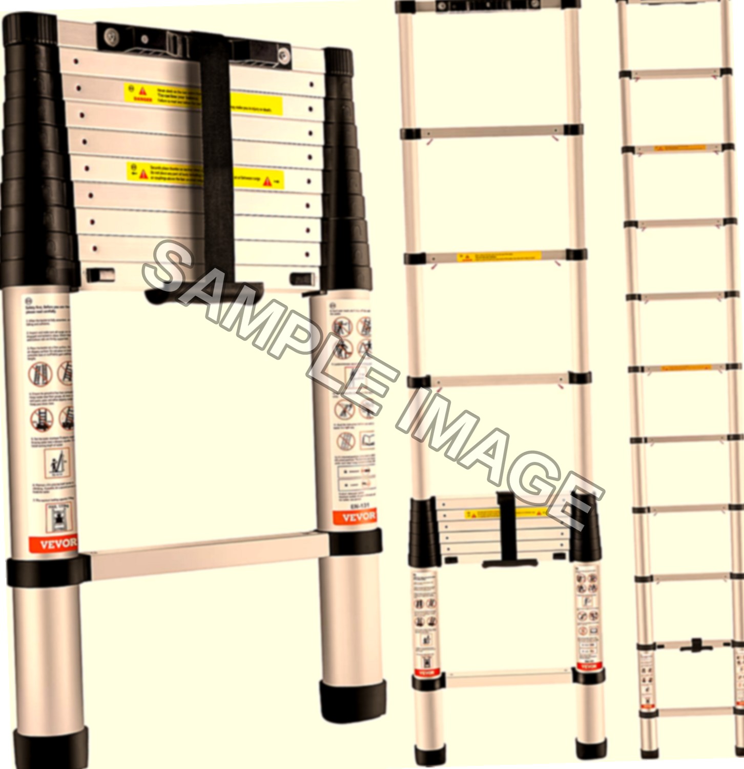 VEVOR Scala Telescopica Alluminio 3,2m 170kg