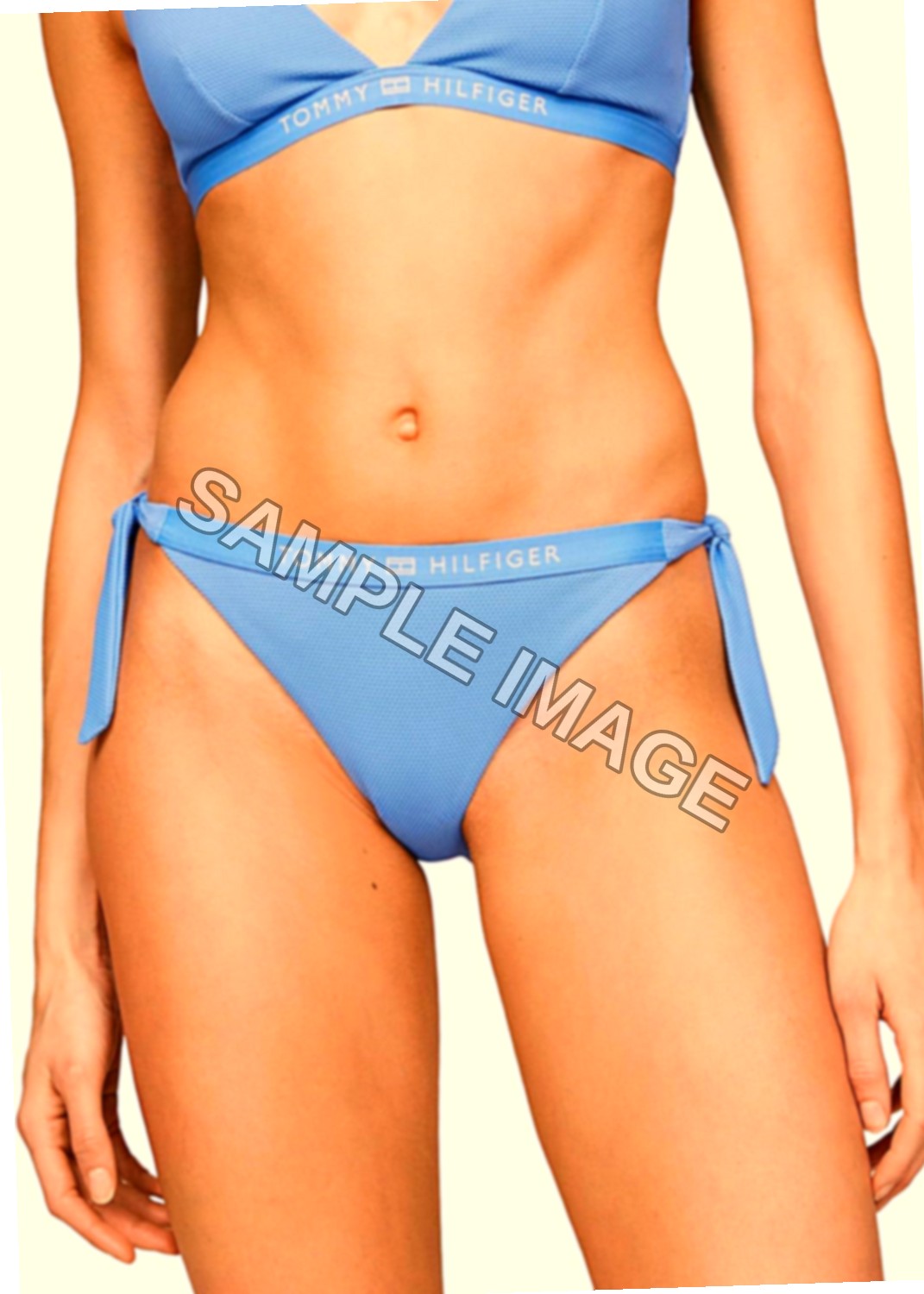 Tommy Hilfiger Slip Bikini Allacciatura Laterale Donna Side Tie Cheeky Bikini Sportivo