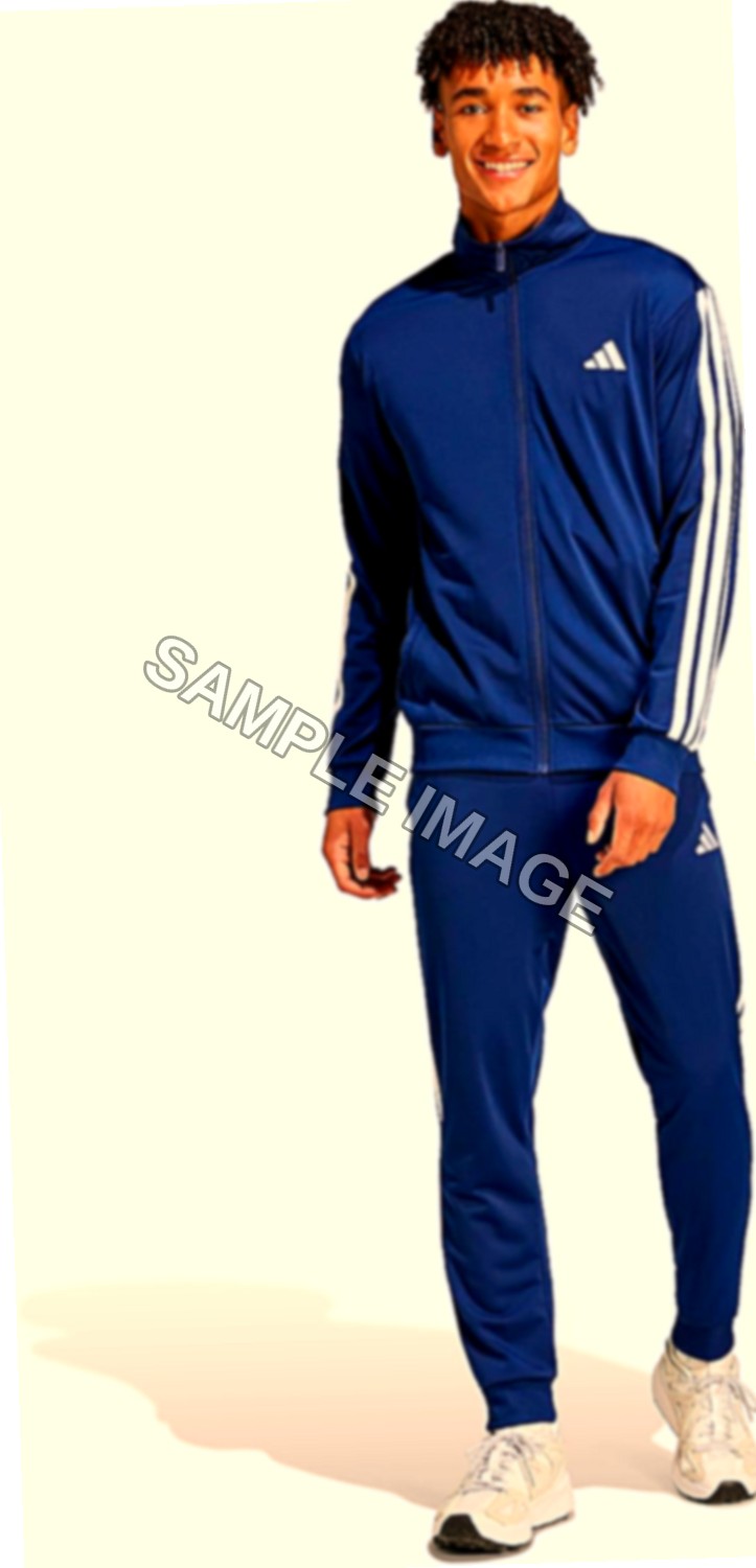 adidas Uomo Sportswear Basic 3 Stripes Tuta