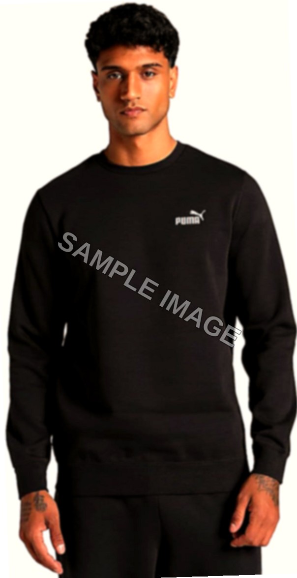 PUMA Girocollo con Logo Piccolo N. 1 Essentials da Uomo