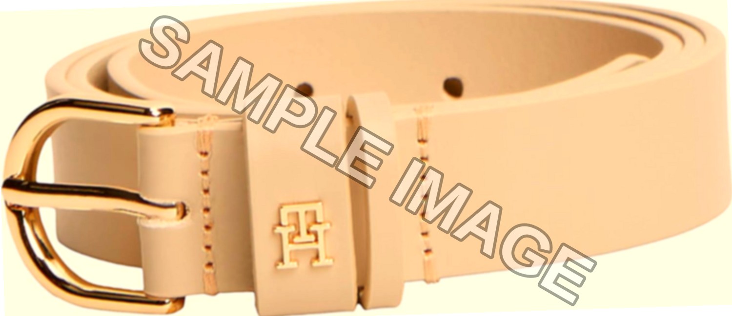 Tommy Hilfiger Cintura Donna in Pelle 2,5 cm