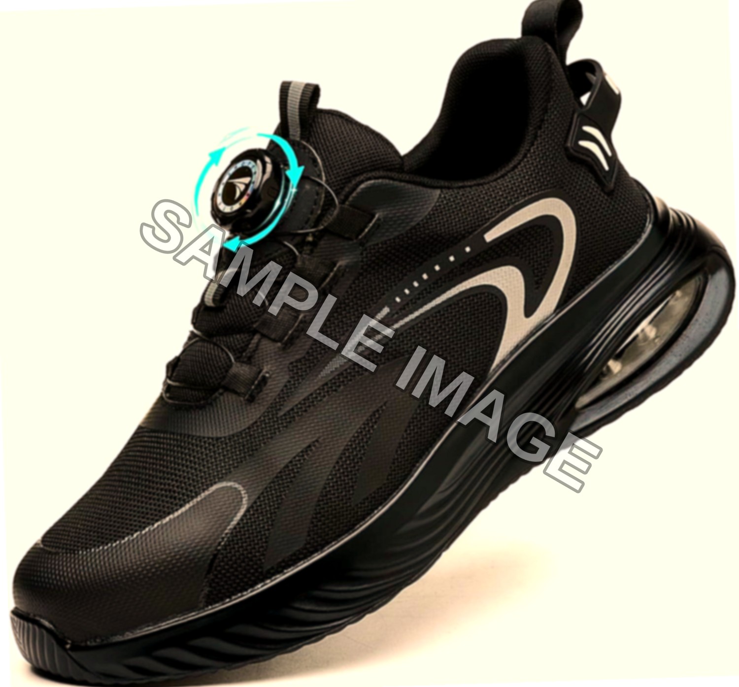 AEKYIWL Scarpe Antinfortunistiche con Fibbia Girevole