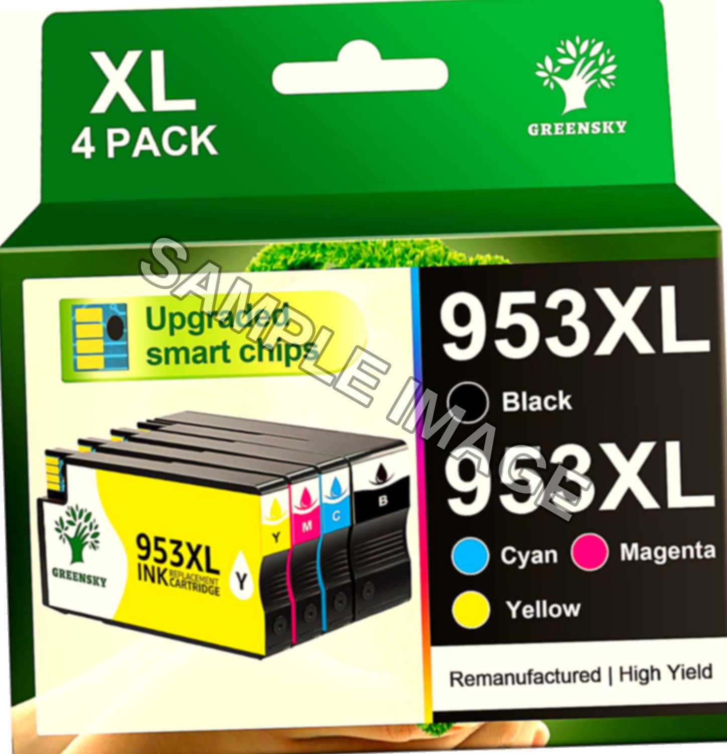GREENSKY 953XL Cartucce Rigenerate per HP