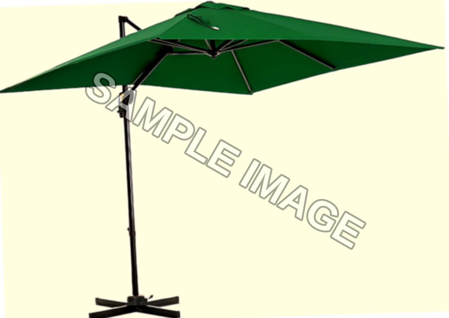 Outsunny Ombrellone da Giardino Regolabile 360 2.5x2.5 m