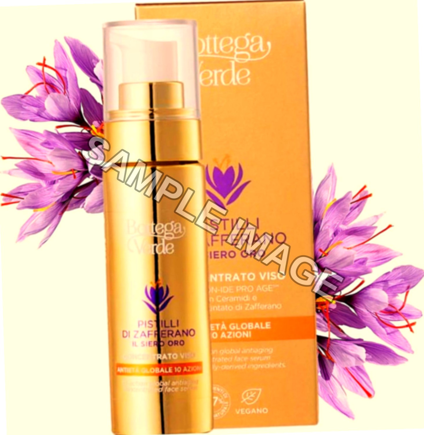 Bottega Verde Siero Viso Pistilli di Zafferano 30ml