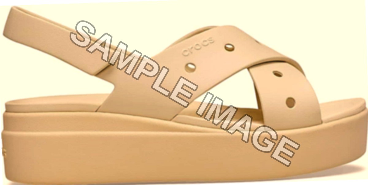 Crocs Brooklyn 4u Cross Strap Sandal Sandali con zeppaDonna