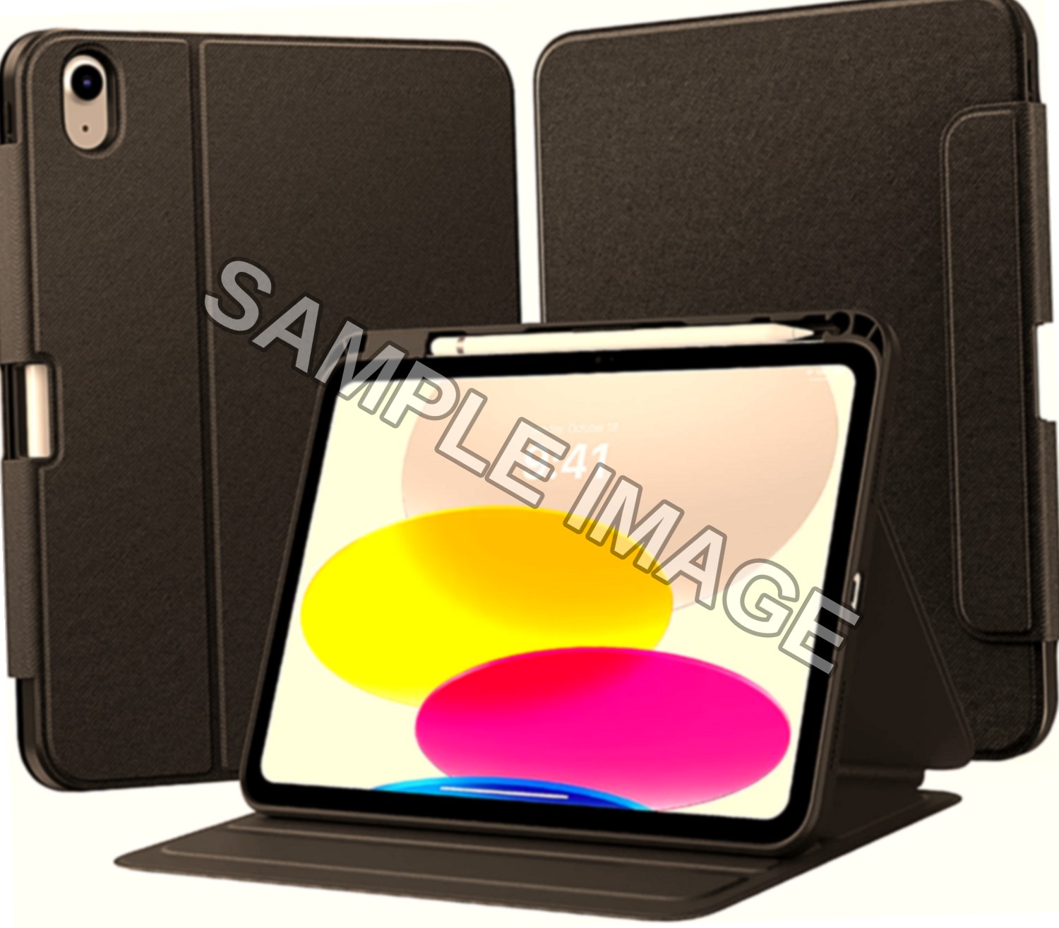TiMOVO Cover Custodia per iPad A16 11"/10 Gen 10,9", Denim Nero