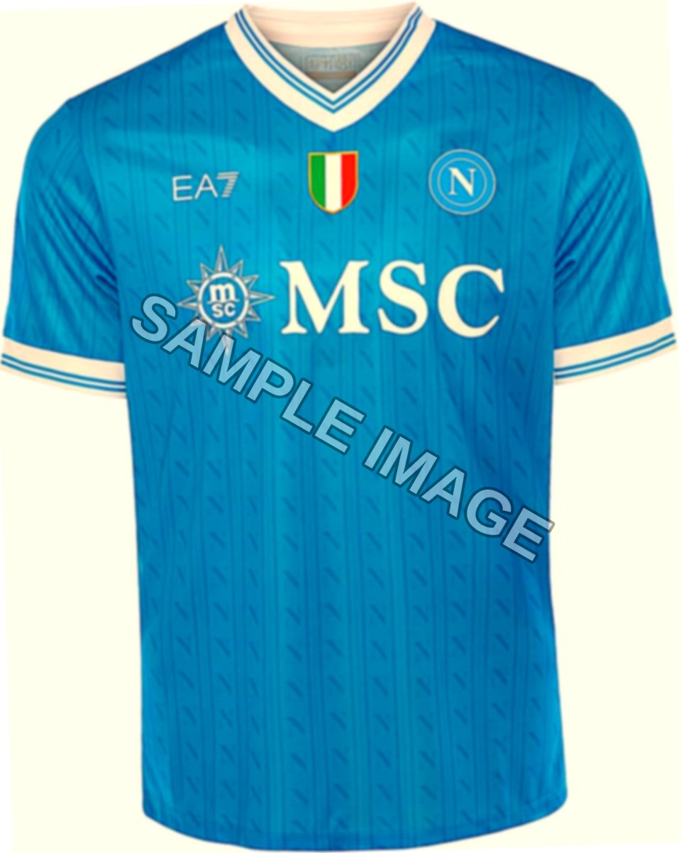 Maglia Replica Home SSC Napoli 2025/2026 EA7