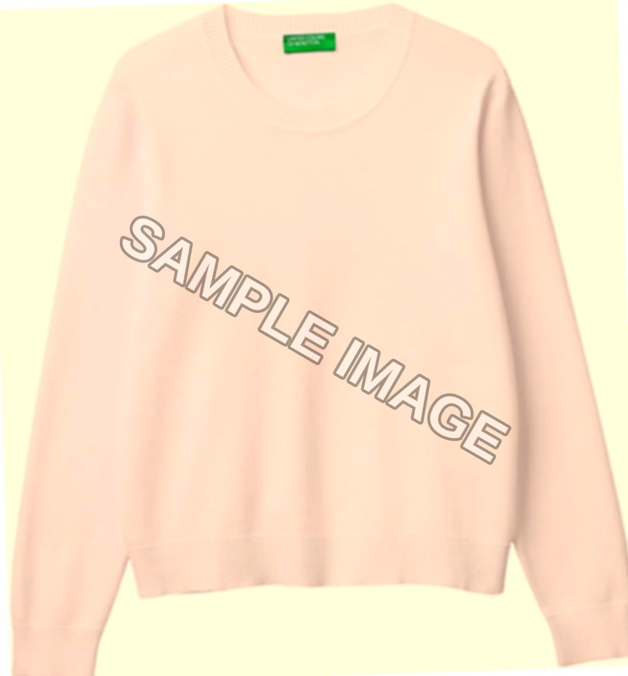 United Colors of Benetton Maglia Girocollo Cotone Donna