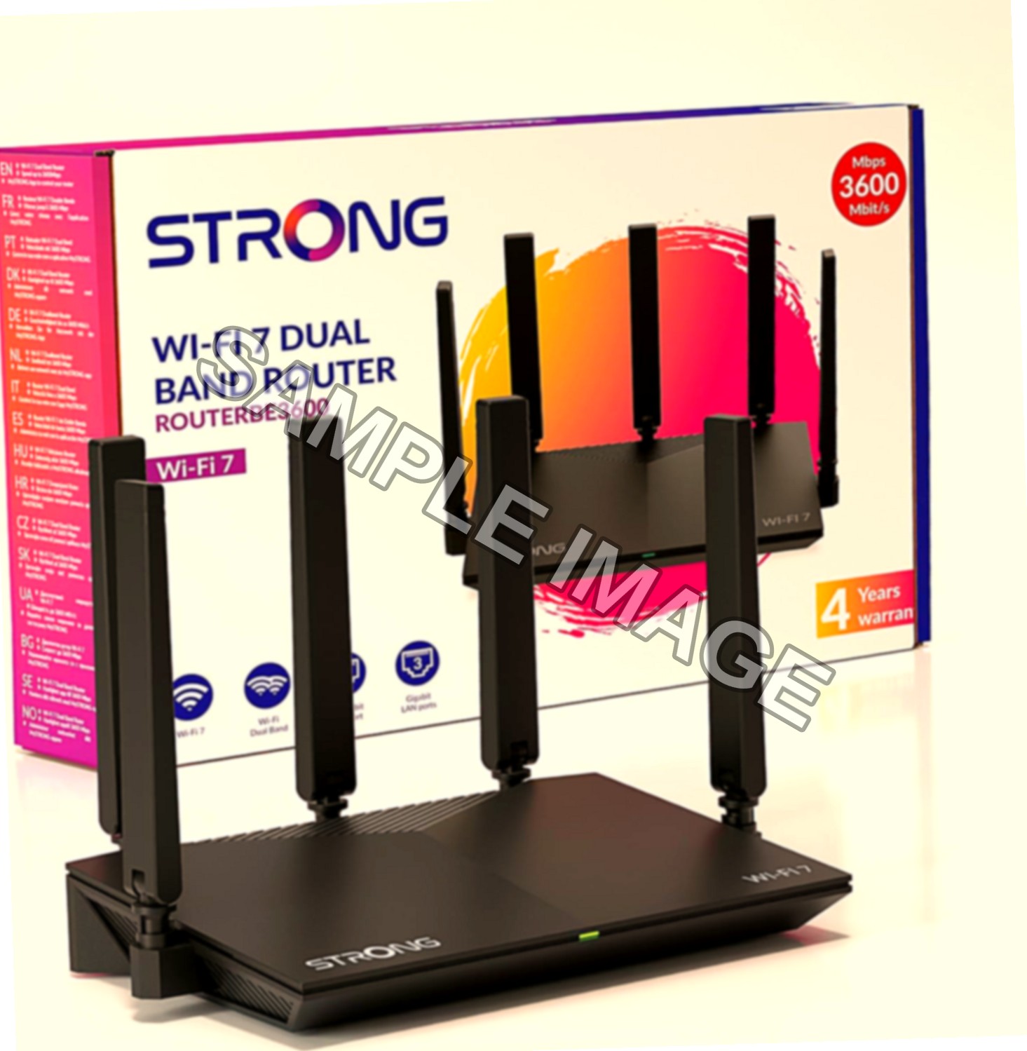 Strong BE3600 Dual-Band Router Wi-Fi 7