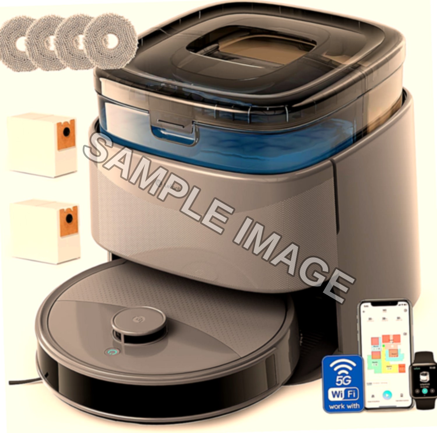 Lefant M3 Robot Aspirapolvere con Mappatura 12000Pa