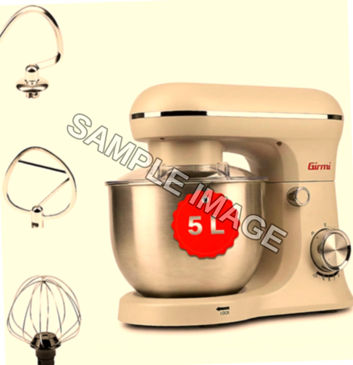 Girmi IM21W Impastatrice Planetaria 5L 1500W