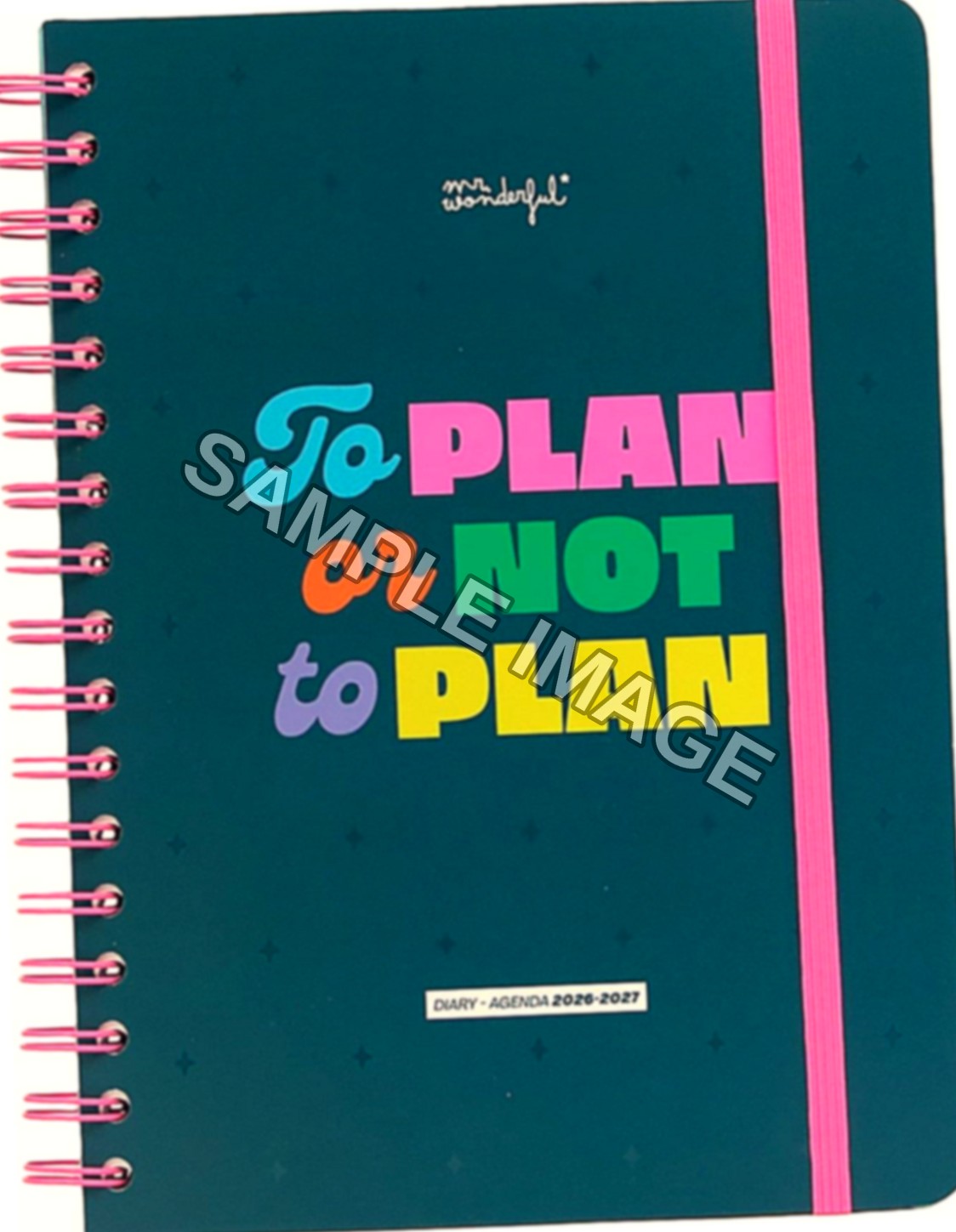 Agenda Mr. Wonderful 2026-27 Week View Basic